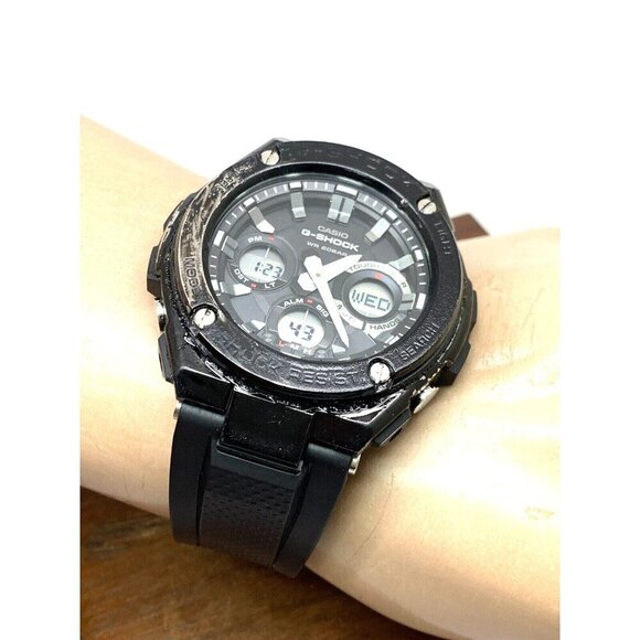 Casio Men Watch G-Shock GSTS100 Black Resin Analog Digital Tough Solar 5… - Picture 5 of 14